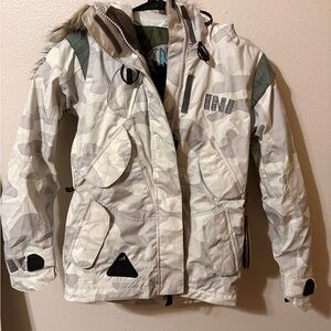 Women's Camouflage Ski Jacket